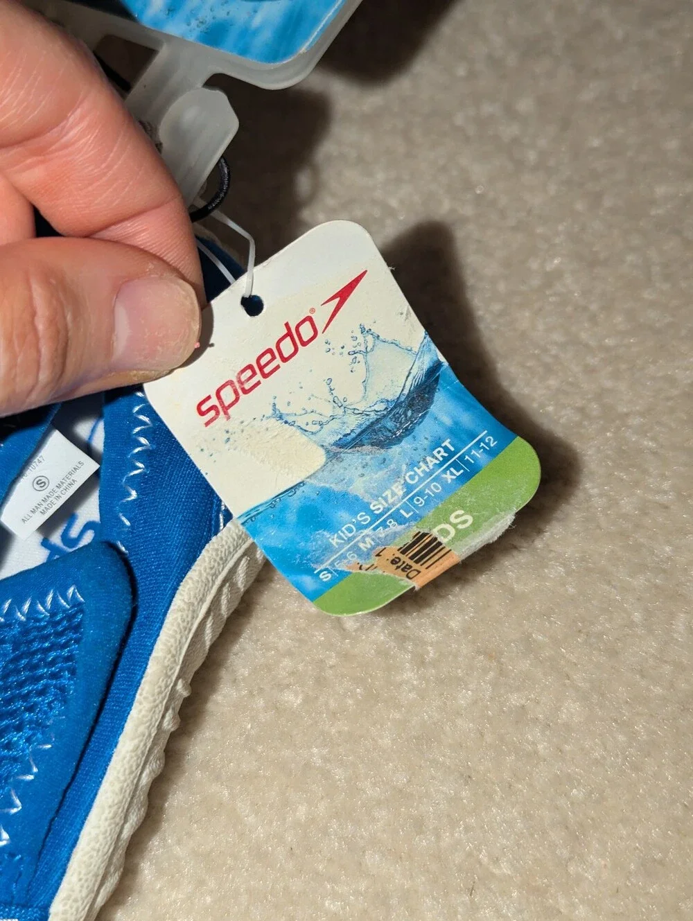 Nwt Speedo Shoes Sz S 5-6
